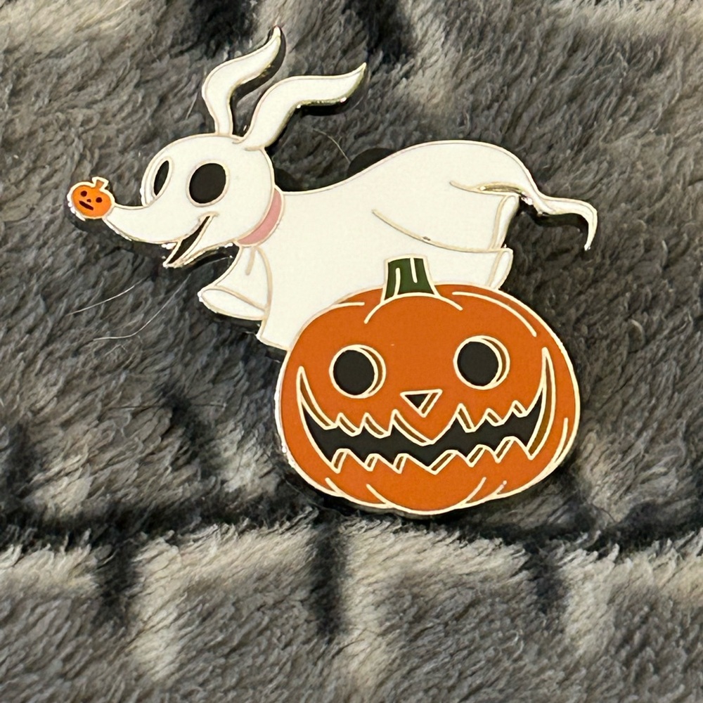 Halloween Zero and Pumpkin Pin